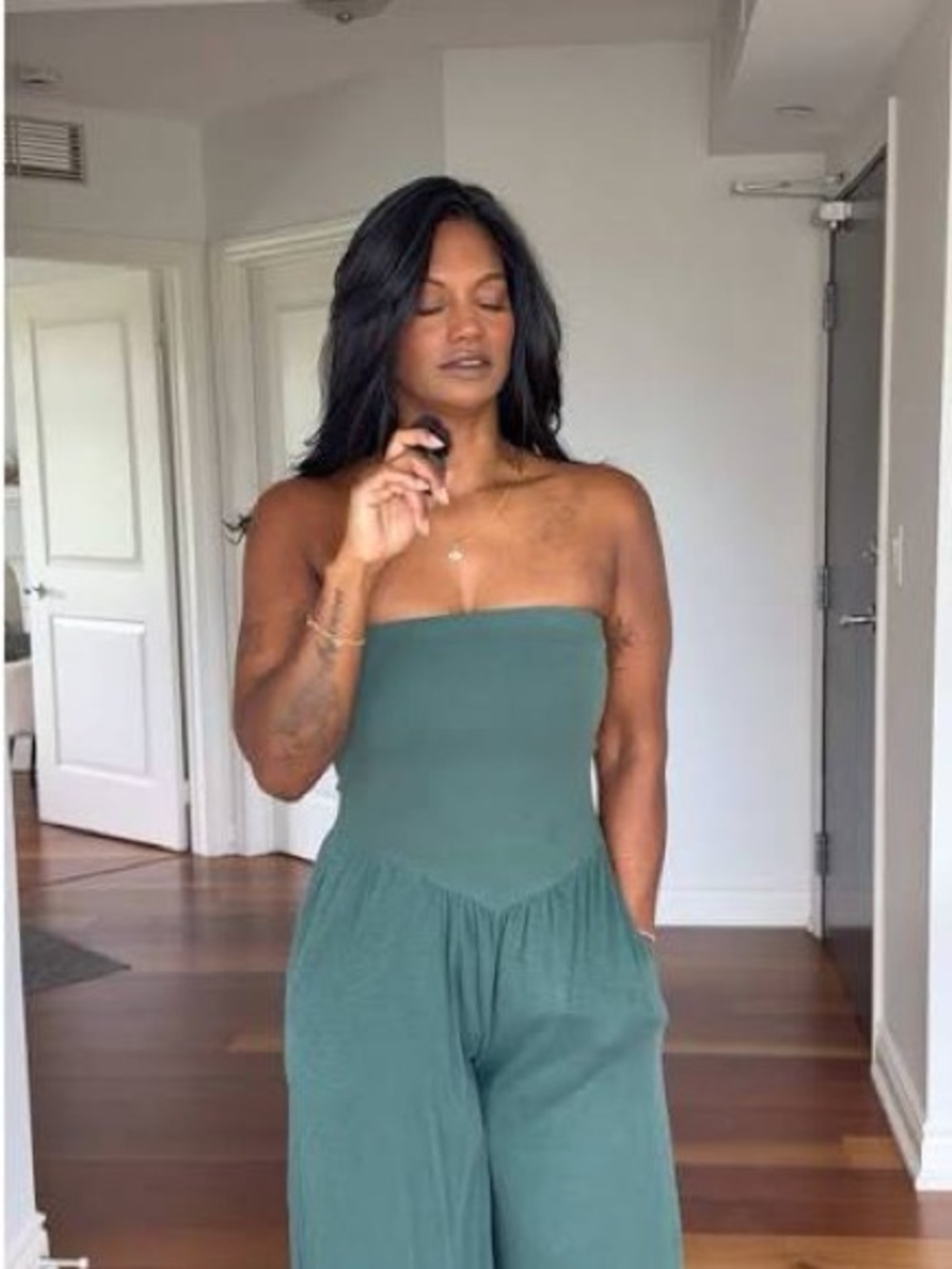 American Eagle Wide Leg Jumpsuit